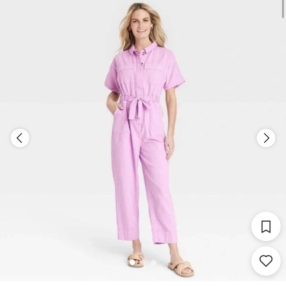Universal Thread Light Pink Jumpsuit